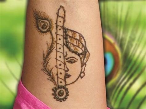 8_10 Mehendi Designs to Celebrate Krishna Janmashtami  Bridal Look