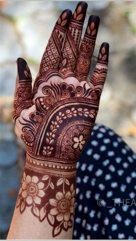 14_78 Latest Finger Mehndi Designs 2023 Updated Images