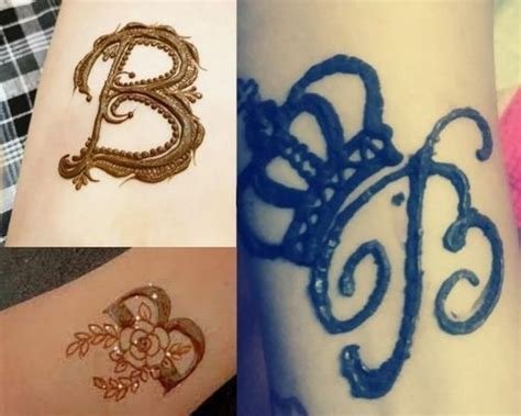 15_26 Stunning Mehndi Designs For Each Alphabet  Fabbon