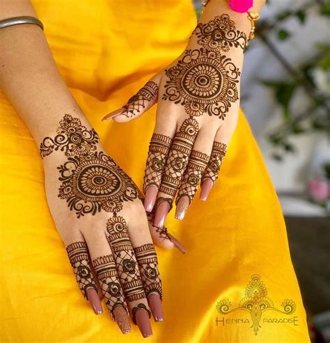 11_20 Latest Mehndi Designs for Hands Thats Perfect for Every Bride