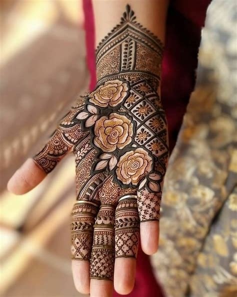 15_Mehndi Designs New 1000 Simple Arabic  Henna 2020  FinetoShine