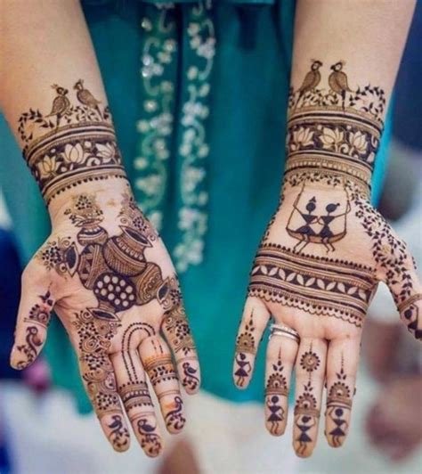2_Latest Mehndi Designs 2020  60 Simple And New Mehendi Designs
