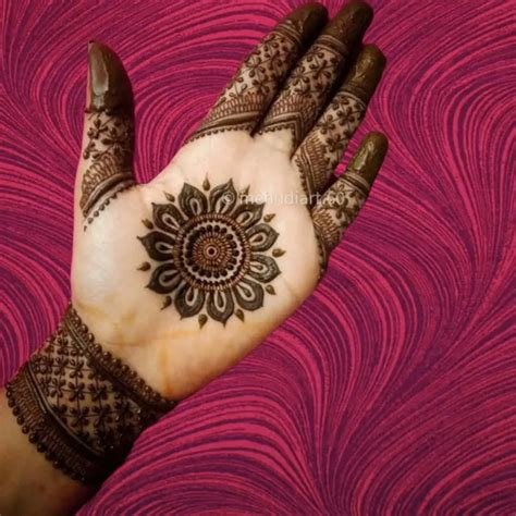 14_40 Glamorous Rose Flower Mehndi Designs 2020  SheIdeas