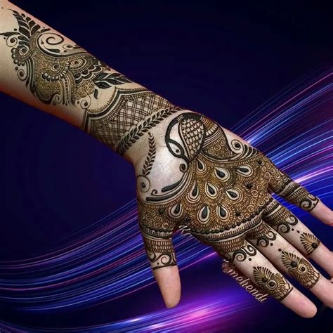 4_81 Simple Flower Mehndi Design For Wedding Season 2024  Floral Mehndi