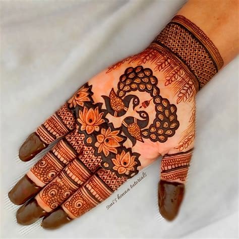 10_Shimmer Palm Arabic Mehndi Designs  Palm Arabic Mehndi Designs