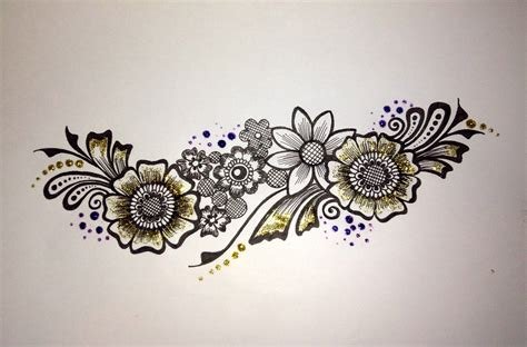 4_Drawing Step By Step Pencil Mehndi Design  Learn how to draw a pencil