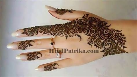 8_Best Wedding Henna Designs To Achieve Traditional Looks  FashionGlint