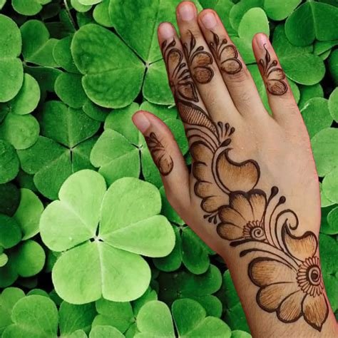 6_Beautiful  Simple Mehndi Designs for Hand  K4 Fashion