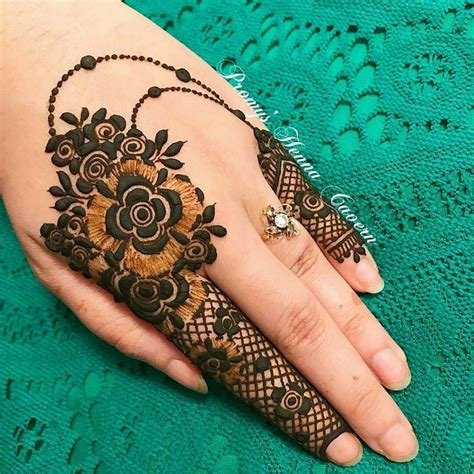 8_30 Stylish Back Hand Mehndi Designs for Ladies  Mehndi  Crayon