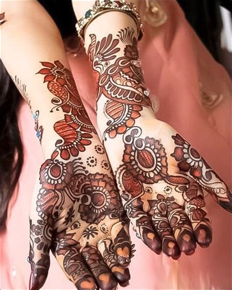 7_10 Intricate And Exclusive Shaded Mehandi Designs