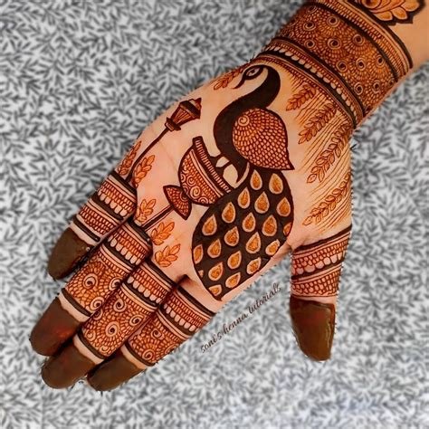 15_New Peacock Mehndi Designs  Simple  Stylish Mehndi Designs 10