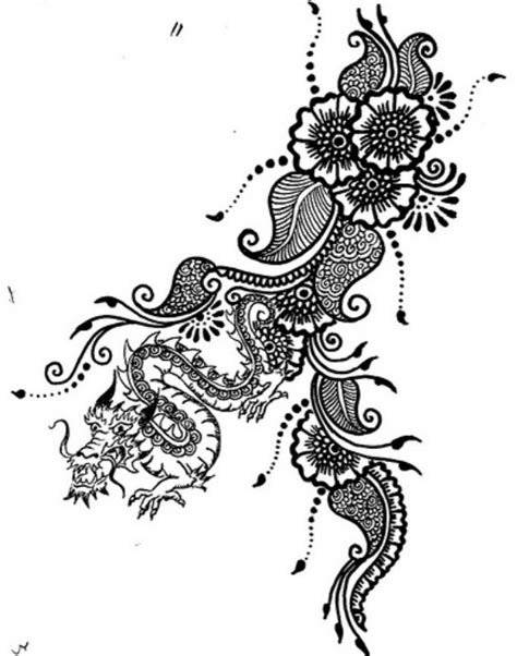4_Mehndi Design Sketch at PaintingValleycom  Explore collection of