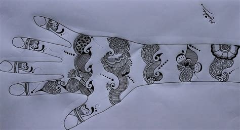 7_Mehndi Design Sketch at PaintingValleycom  Explore collection of