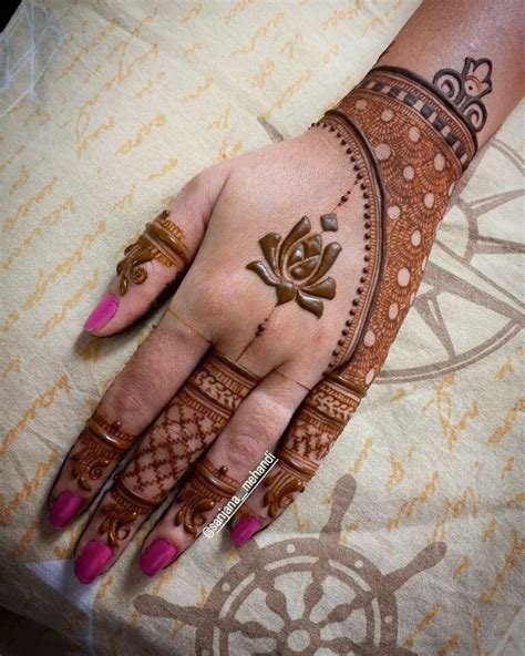 8_51 Easy  Simple Mehndi Designs for Kids