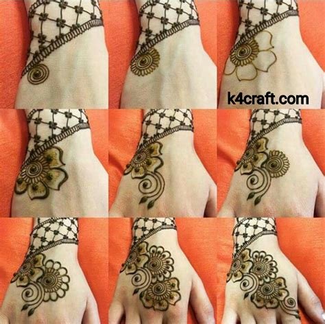 2_Easy Henna Mehndi Design  Step by step  Step by step Ideas