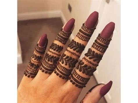 5_Modern Ungli Ki Mehndi Design  Fashion  Tech and Marketing