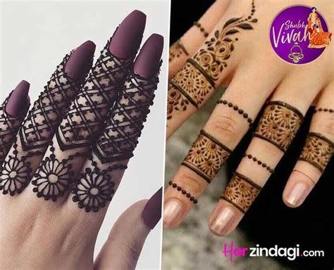 8_Latest Finger Mehndi Design in Hindi  latest finger mehndi design