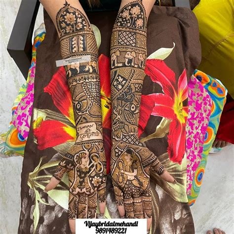 14_109 Best Khafif Mehndi Designs 2024 Stylish Bridal Design For Back