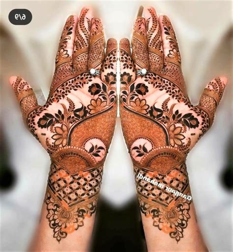 7_Newest and easy DIY mehndi designs for Eid 2021  Glossnglitters