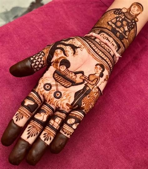 12_Baby Shower Special Mehndi Designs Youll Love