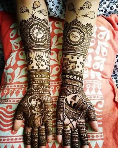 13_Beautiful Baby Shower Mehndi Designs For Your Baby Bump