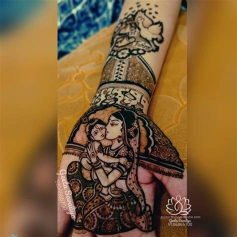 9_Top 20 Baby Shower Special Mehndi Designs Youll Love