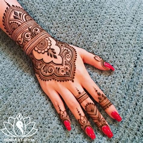 5_30 Stylish Back Hand Mehndi Designs for Ladies  Mehndi  Crayon
