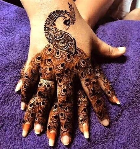 5_Top 84 simple birds mehndi design  seveneduvn