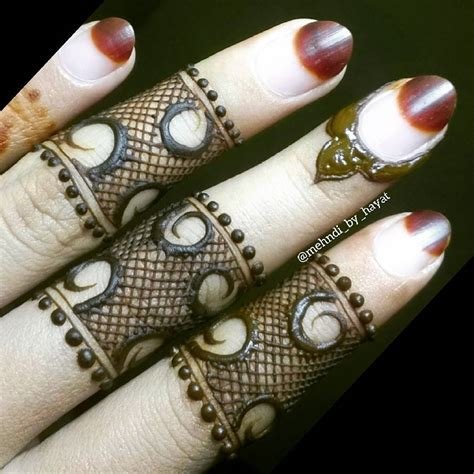 9_50 Simple One Finger Mehndi Designs  K4 Fashion
