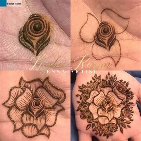 5_Simple Mehndi Designs Step By Step Tutorials for Beginners  K4 Fashion