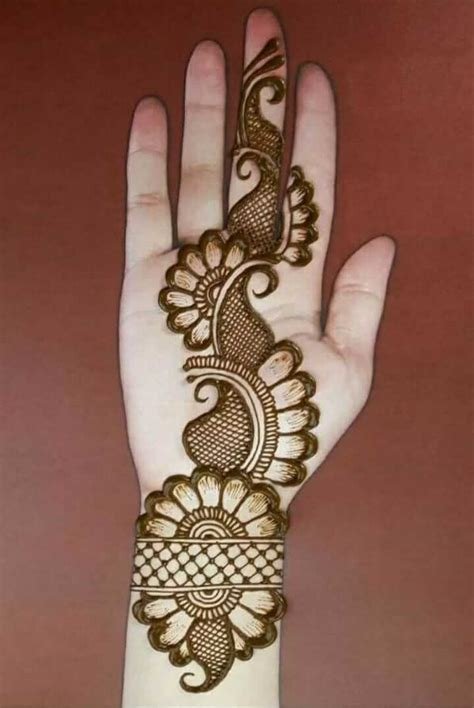 5_30 Stylish Back Hand Mehndi Designs for Ladies  Mehndi  Crayon