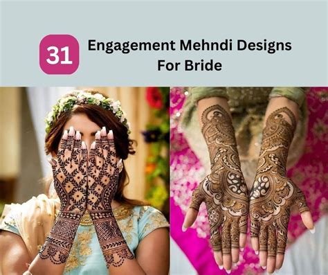 7_Top 31 Dainty Engagement Mehndi Designs For Bride  FinetoShine