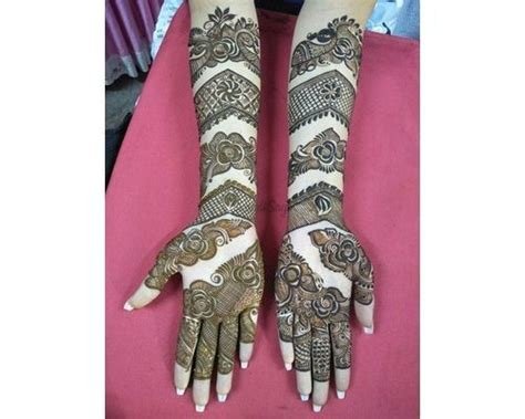 8_31 Engagement Mehndi Designs For Bride  2023  Fabbon