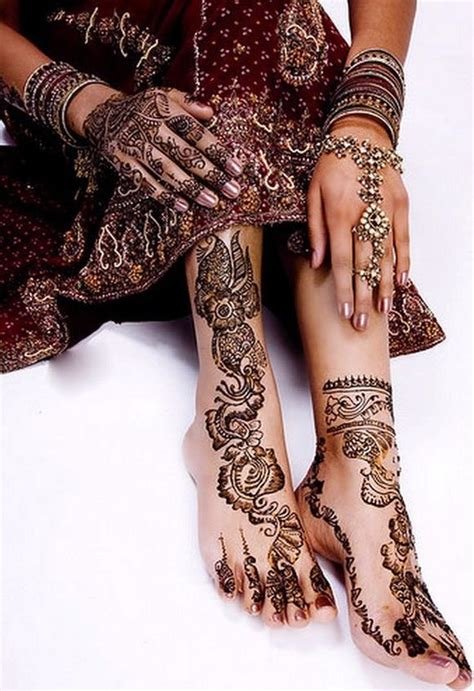 7_Stylish Arabic Mehndi Designs For Feet  Arabic Henna Designs For Feet