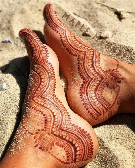 1_24 Simple Mehndi Designs for Feet That Will Mesmerise All Indian Brides