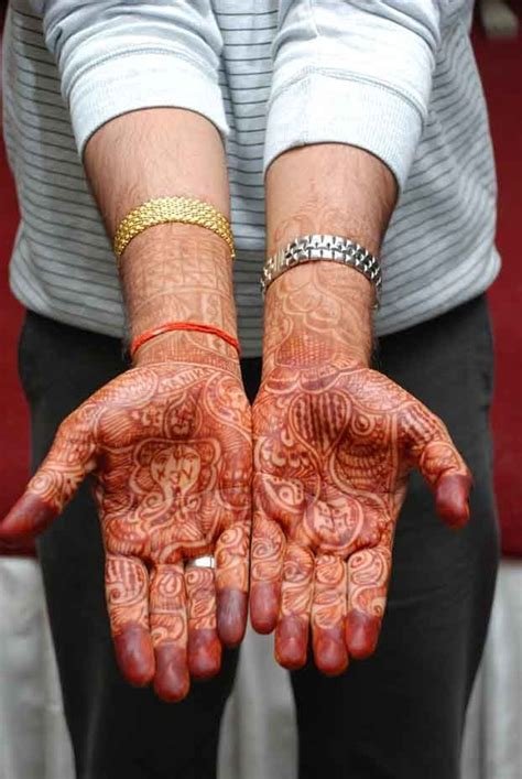 11_15 Most Beautiful Full Hands Mehndi Designs for Groom  Mehndi Designs