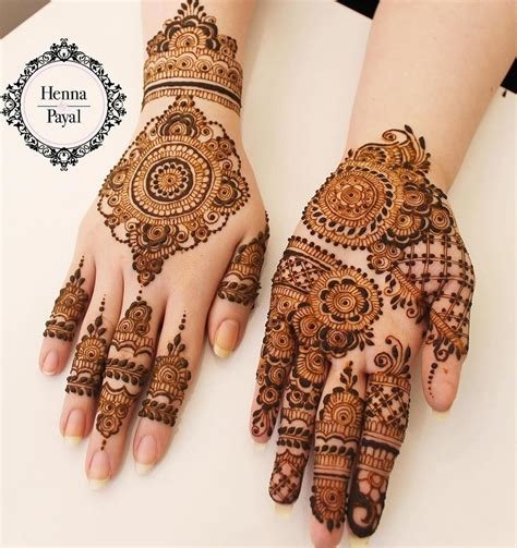 1_10 Latest Half Hand Mehndi Design Ideas for Bridesmaids