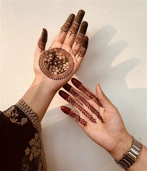 15_Arabic Mehndi Design for Front Hand 7  K4 Fashion