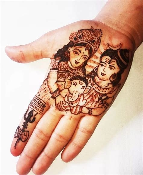 12_Mahashivratri Mehndi Designs