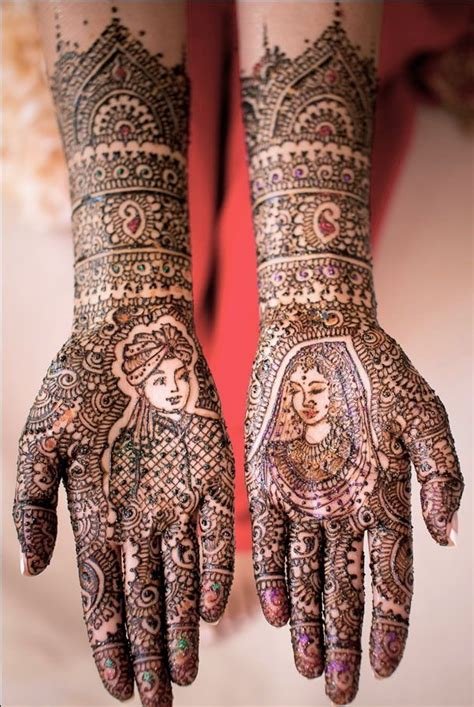 10_14 Trendy Karwa Chauth Mehndi Designs For Groom  ShaadiWish