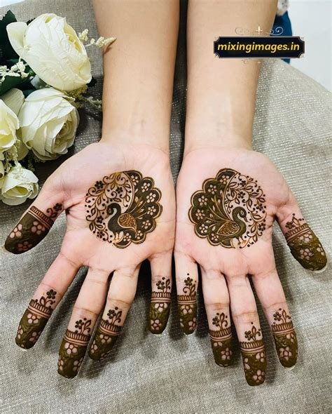 13_Best 30 Mehndi Designs For Rakhi  Mixing Images
