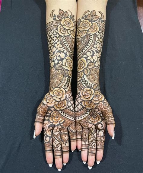 9_Best 30 Mehndi Designs For Rakhi  Mixing Images