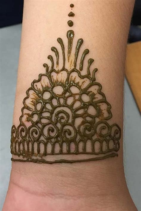 12_100 Simple Mehndi Designs For Wrist  WeddingMarker