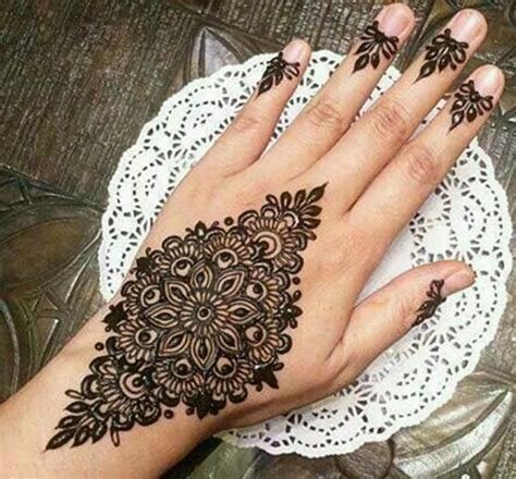 13_100 Simple Mehndi Designs For Wrist  WeddingMarker