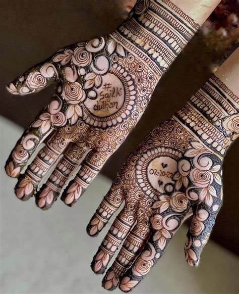 11_Simple Arabic Mehndi Designs for Front Hand  K4 Fashion