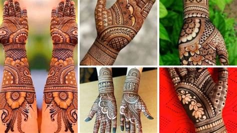 3_55 Gorgeous Easy Full Palm Mehndi Designs 2023  Bright Cures