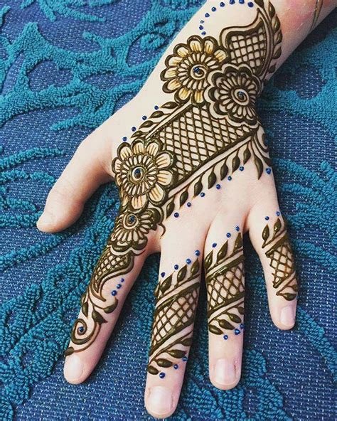 9_30 simple mehndi designs for hands step by step images  Tukocoke