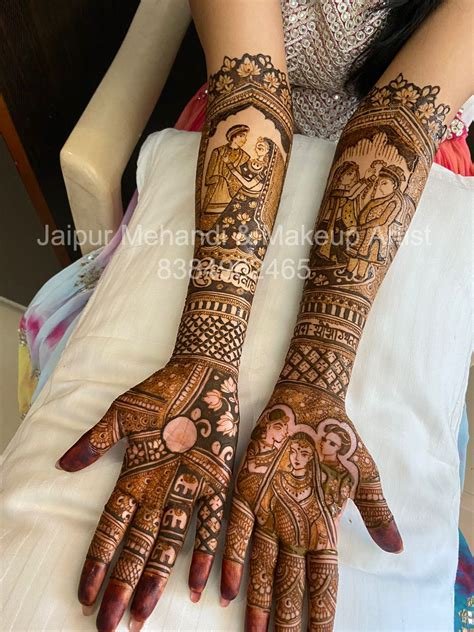 5_Latest Bridal Arabic Mehndi Designs 2022