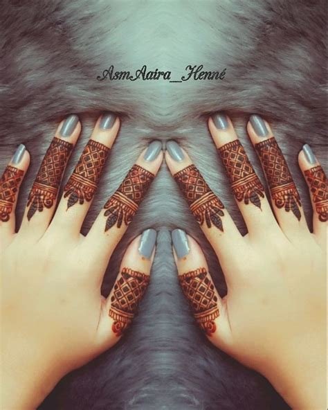13_15 Unique Finger Mehndi Designs That Youll Absolutely Love  WedMeGood