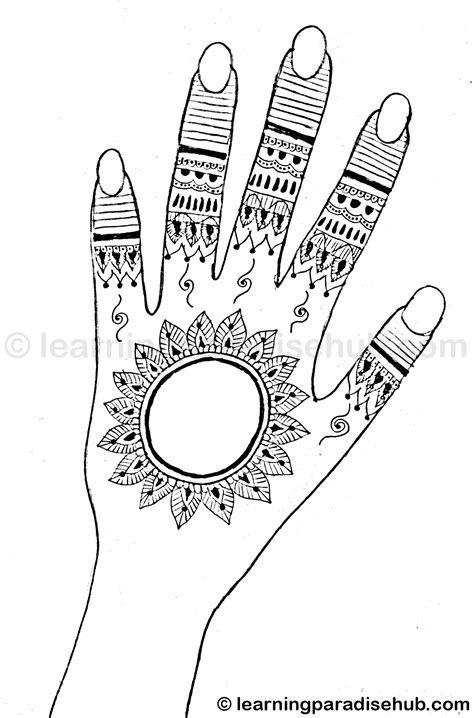 1_Simple and Easy Mehndi Design for Hand  Mehndi Designs